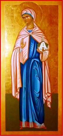Icon of saint Zdislava